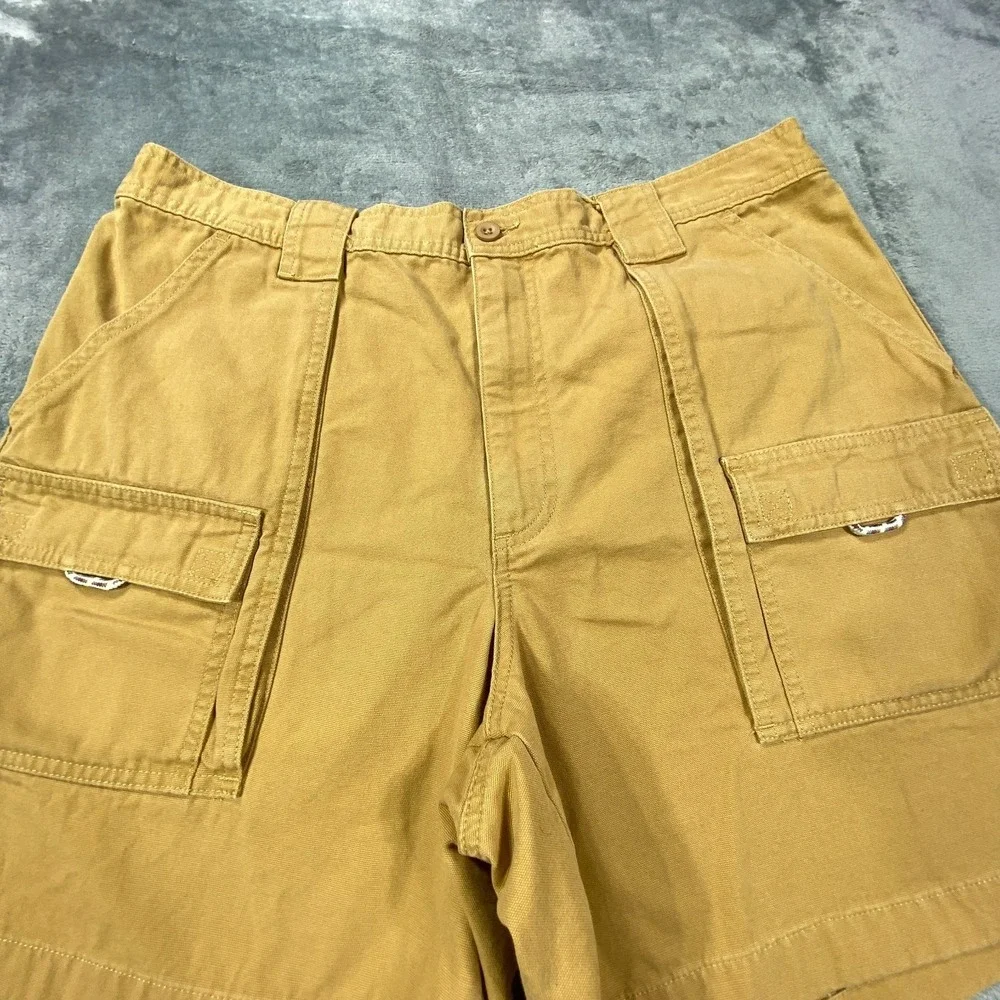 L.L Bean Cargo Shorts Fits 36 Mens Utility Outdoor Hiking Gorpcore Cotton Casual